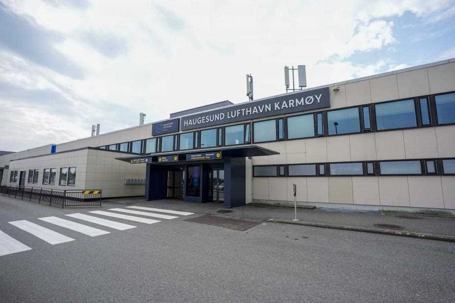 Haugesund lufthavn, Karmøy er i økonomisk trøbbel. Foto: Lise Åserud / NTB